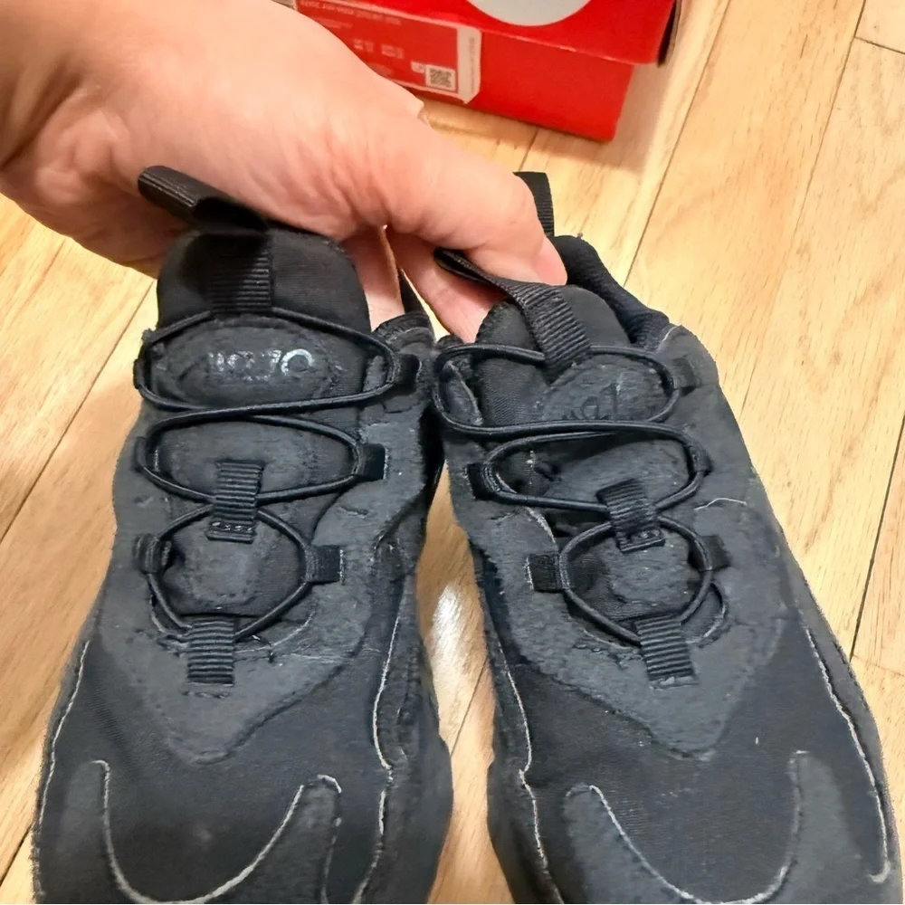 Nike Air Max 270 RT Black Toddler Sneakers Size 9c